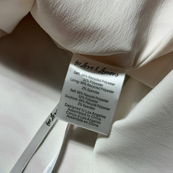 For Love & Lemons Satin Cutout Palmer Mini Dress | U.S. Woman’s XSmall - Picture 11 of 13